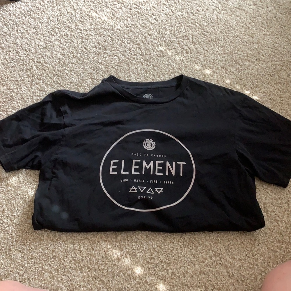 Element black t shirt
